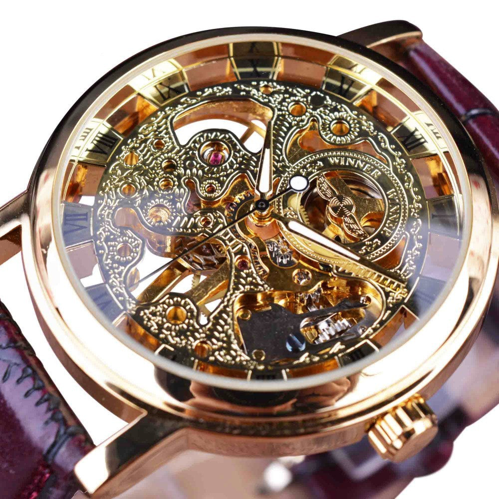 Men’s Mechanical Watch with Fashion Dial