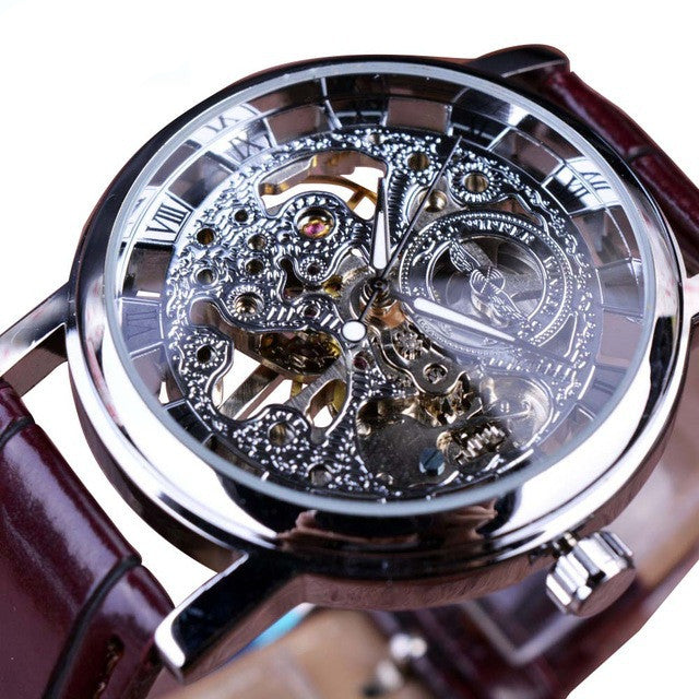 Men’s Mechanical Watch with Fashion Dial