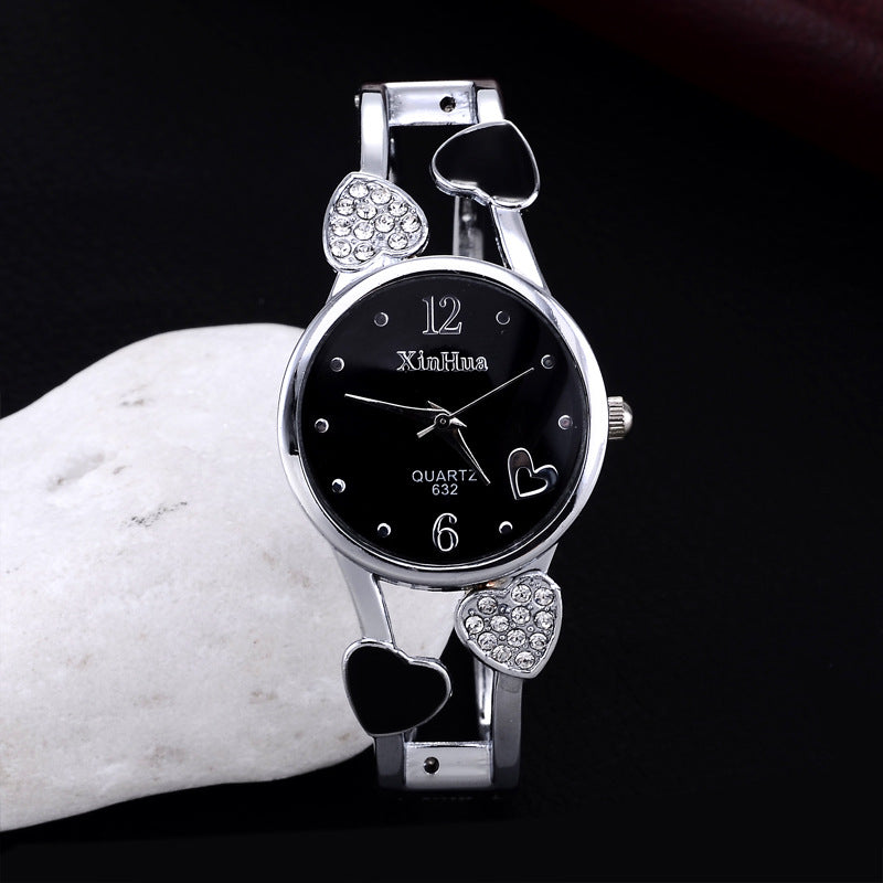 Gift-ready Ladies silver wrist watch