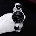 Gift-ready Ladies silver wrist watch
